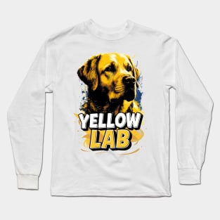 Yellow Labrador Retriever - Trusted Companion Long Sleeve T-Shirt